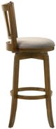 Armen Living Wren Sepia Brown/Static Gray Barstool-4