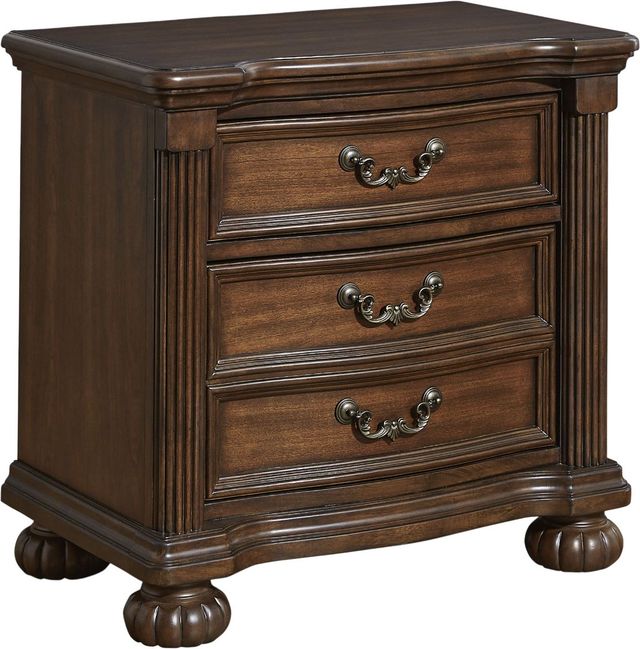 Signature Design by Ashley® Lavinton 3-Piece Brown Queen Poster Bed Set-2