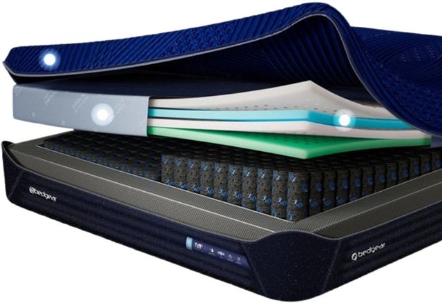 BEDGEAR® M5 Night Ice Performance® 14" Hybrid Firm Tight Top King Mattress in a Box-2