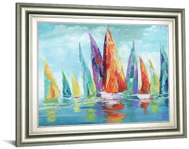 Classy Art Fine Day Sailing I by Nan Wall Art-1