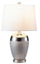 A & B Home Two-Tone Silver Table Lamp-1