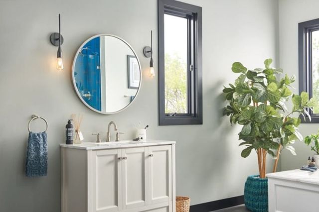 Peerless Westchester® Brushed Nickel 2-Handle Widespread Bathroom Faucet-3