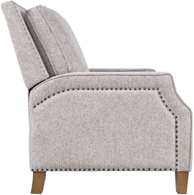 Jofran Inc. York Gray Manual Push Back Recliner-3