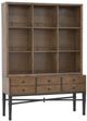 Fairfield® BD Pamela Antique Pinewood Curio Cabinet-0