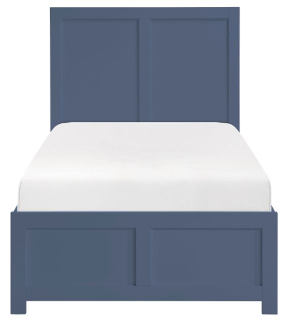 Homelegance® Nora Blue Twin Platform Bed-2