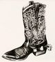 Stylecraft Vintage Boot II Wall Art-1