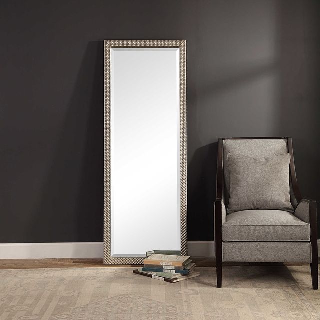 Uttermost® Cacelia Antiqued Metallic Silver Mirror-1
