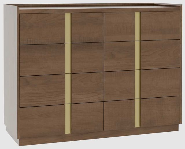 Country View Woodworking Verrado 55" Plinth Base 8-Drawer Dresser-0