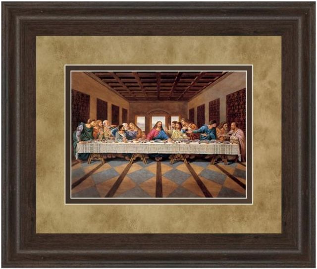Classy Living Last Supper 34" Wall Art-0