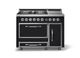 Viking® Tuscany 48" Onyx Pro Style Dual Fuel Range with 2 Induction-0
