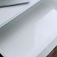 Furniture of America® Loke Chrome/White Writing Desk-2