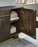 Signature Design by Ashley® Cato Dark Brown Accent Cabinet-4