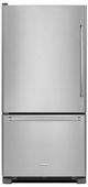 KitchenAid® 33 in. 22.1 Cu. Ft. Stainless Steel Bottom Freezer Refrigerator-0