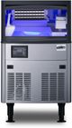 Summit® 20" 80 lb. Stainless Steel Freestanding Ice Maker-1