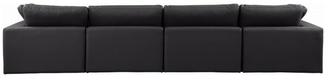 Meridian Furniture Comfy 4-Piece Black Sofa-3