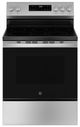 GE® 500 Series 30" Stainless Steel Freestanding Electric Range-0
