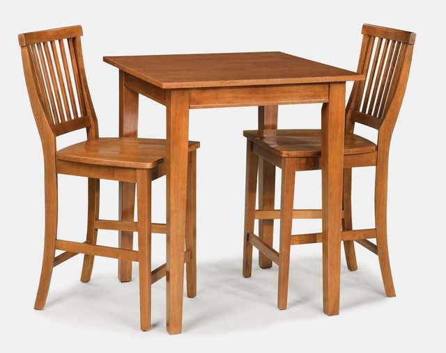 homestyles® Arts & Crafts 3-Piece Brown Bistro Set-0