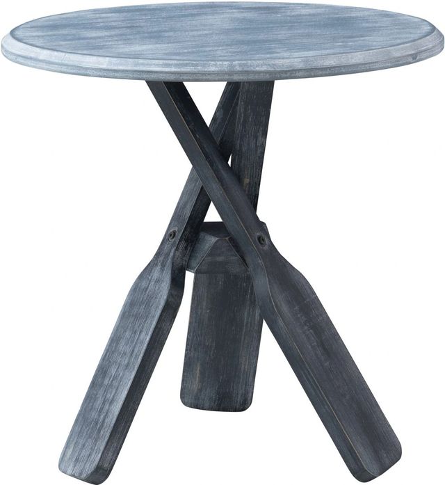 Powell® Orville Blue Side Table-2