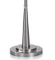 Stylecraft Brushed Steel/White Floor Lamp-2