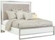 Michael Amini® Marquee Beige/Cloud White Eastern King Panel Bed-0
