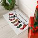 Dalyn™ Rug Company Christmas Stockings Silver 2'x3' Door Mat-5