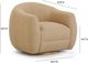 TOV Furniture Judy Honey Boucle Swivel Accent Chair-2