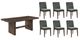 New Classic® Home Furnishings Kody 5-Piece Forest Green/Walnut Rectangular Dining Table Set-0