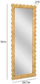 TOV Furniture Bama Natural Rattan Wall Mirror-2