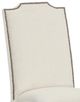 Fairfield® Customizable Entree Dining Empire Tall Back Armless Stack Dining Chair with Mica Legs-1