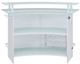 Elements International Valentina White Bar Table-2