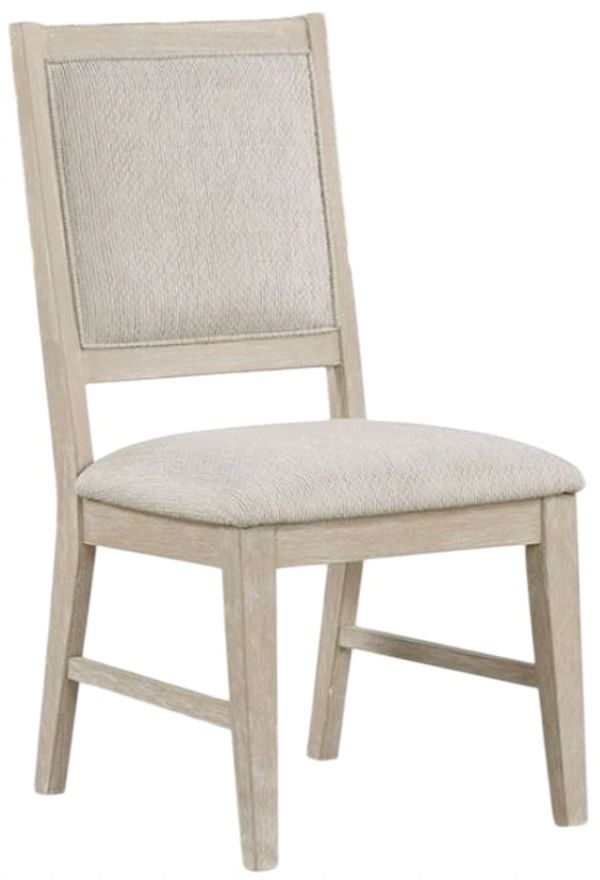 Furniture of America® Sandnes 2-Piece Light Oak Dining Chair-0