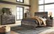Signature Design by Ashley® Wynnlow 5-Piece Gray Queen Panel Bed Set-5