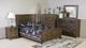Mako Wood Furniture Scarlett Brown Double Panel Bed-1
