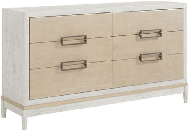 scalloped white dresser Large Scalloped 3 Drawer Chest of Drawers main image 0