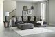 Albany Industries 2-Piece Zaftig Ebony Right-Arm Facing Chaise Sectional-1