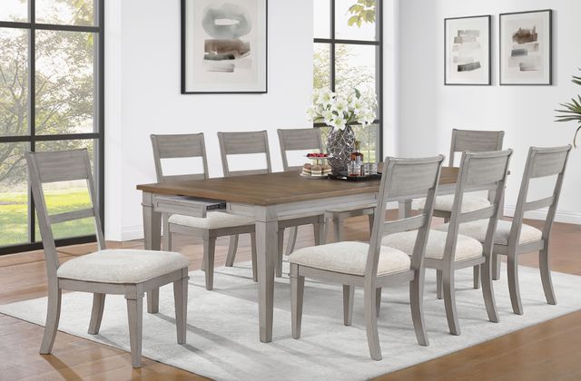 New Classic® Home Furnishings Mariana Ivory/Vintage Creme Dining Side Chair-1