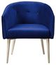 Mazin Furniture Nikki Navy Accent Chair-0