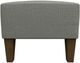 Best® Home Furnishings Customizable Kenai Bench with Dark Walnut Legs and Two Pillows-2