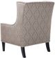 Olliix by Madison Park Beige/Natural Barton Wing Chair-1