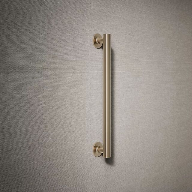 KOHLER® Purist® Vibrant Brushed Bronze 18" Grab Bar-1