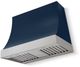 AGA Marquee 36" Indigo Wall Mounted Range Hood with Polished Brass Trim-0