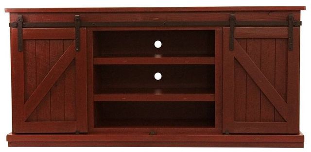 American Heartland Manufacturing Rustic Provincial 68' TV Stand-3