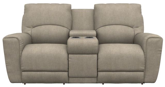 La-Z-Boy®  Cassian Birch Power Reclining Loveseat with Console, Headrest, and Lumbar-1