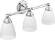 Moen® Brantford™ Chrome Three Globe Bath Light-0