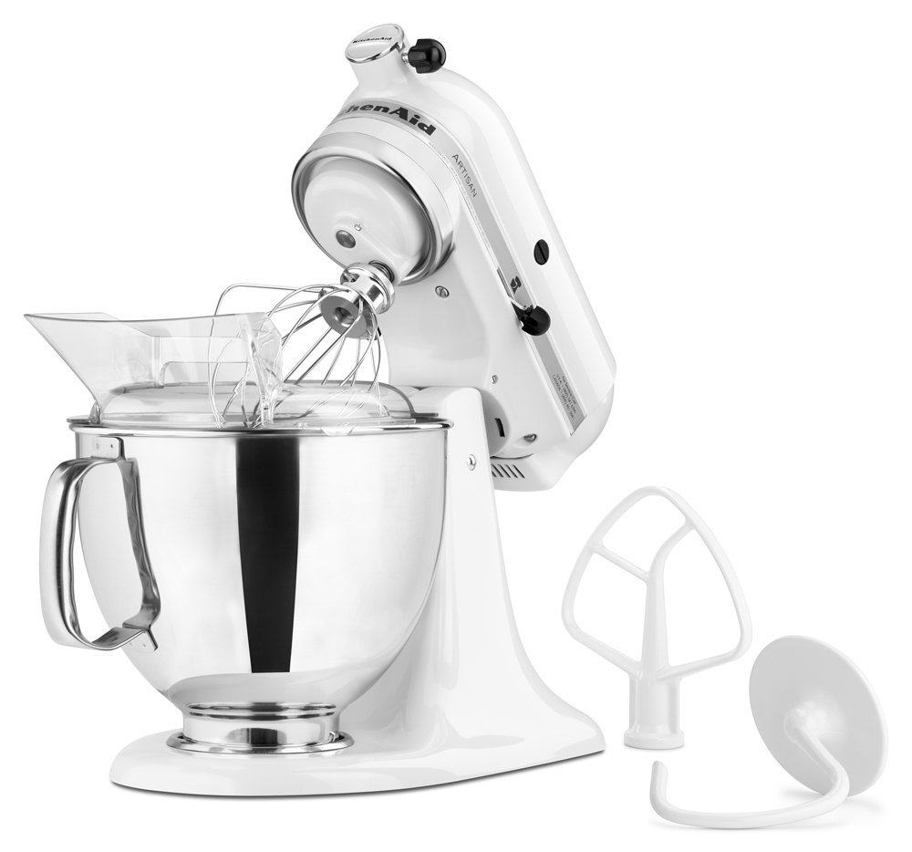 KitchenAid® Artisan® Series White Stand Mixer | Frank's Appliance
