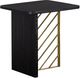 Armen Living Monaco Black End Table-0