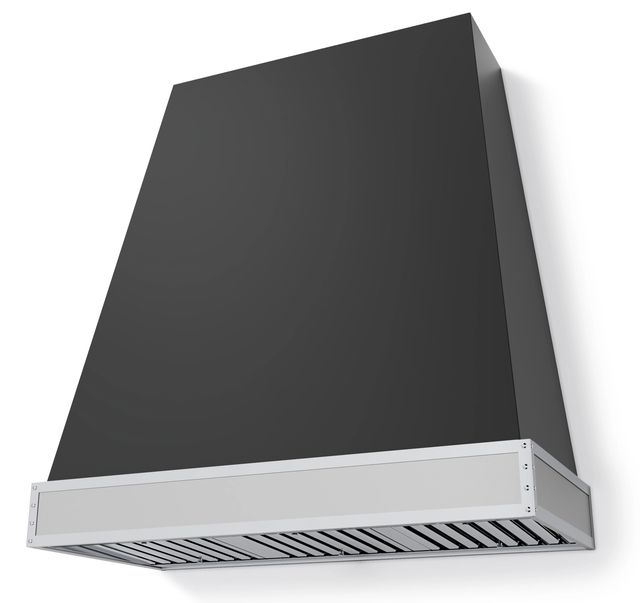 Viking® Tuscany 48" Cast Black Wall Mounted Range Hood -0