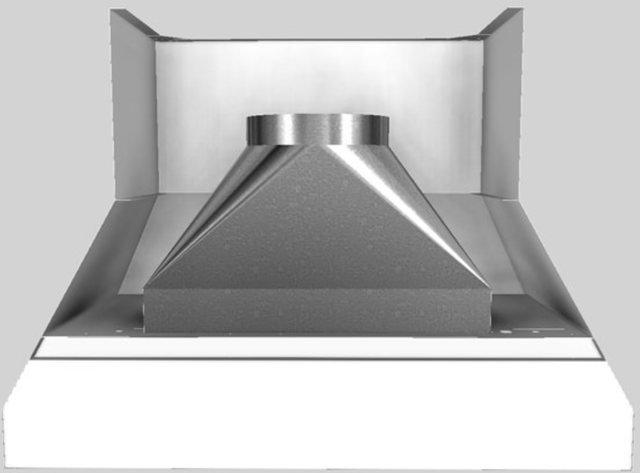 Vent-A-Hood® 42" White Euro-Style Wall Mounted Range Hood-3