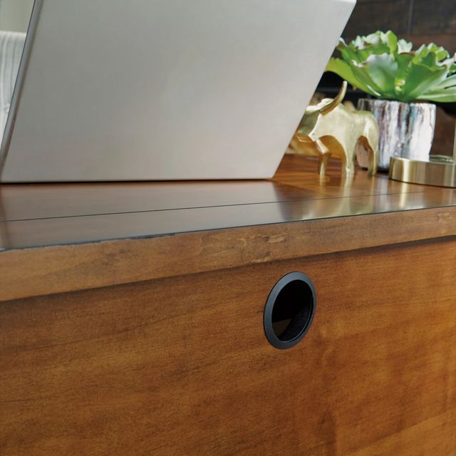 homestyles® Tahoe Brown Pedestal Desk-9