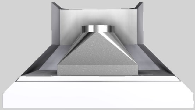 Vent-A-Hood® 54" White Wall Mounted Range Hood-3